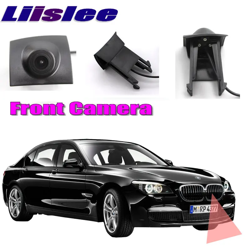 

LiisLee Car Front Camera LOGO CAM Hood Mesh Front Grille CAM DIY Manually Control Channel For BMW X5 2015-2016 Front Camera