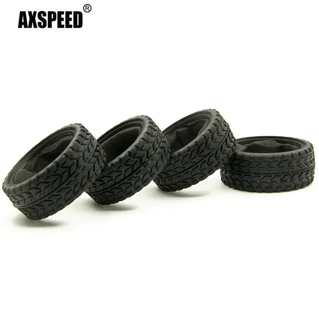 Special Price XI style Flat Racing Rubber wheel car tire Tyre For HSP Sakura XIS 1:10 On-Road Model Rc Spare parts