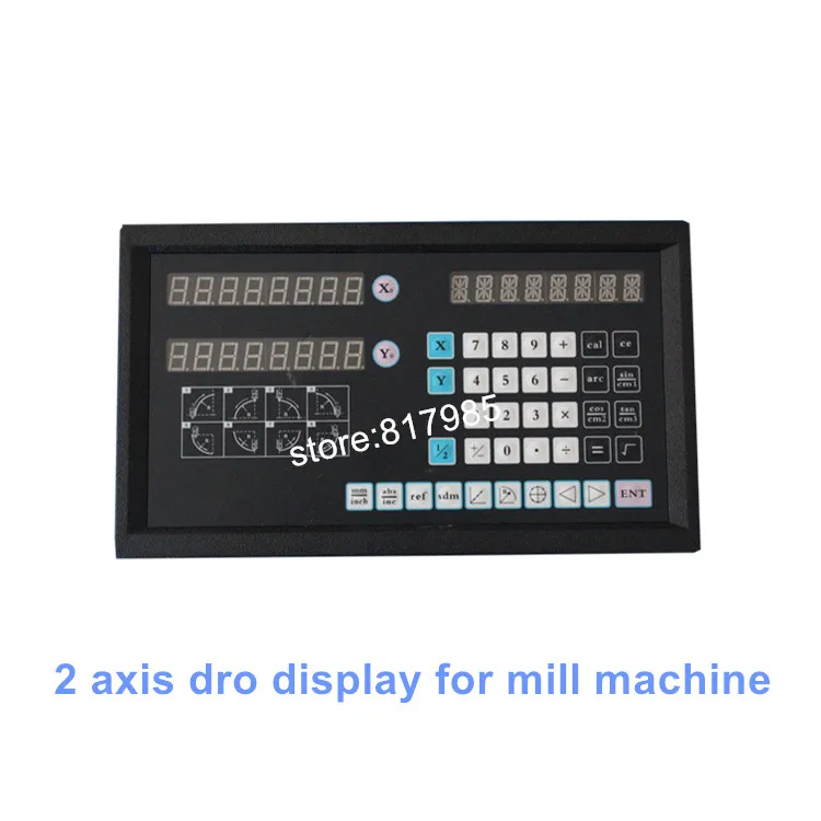 DRO 2M milling 2 axis digital readout display for mill drill machine