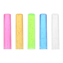 6 шт./лот карандаш Кепки красочный симпатичный силиконовый карандаш защита Кепки карандаш расширитель ручка лучшие канцелярские принадлежности, школьные принадлежности, Jy23 19