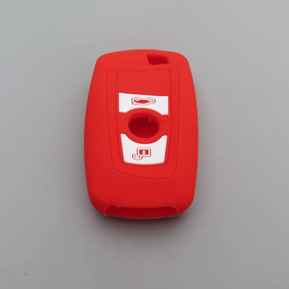 Xinyuexin силиконовый чехол для автомобильного ключа BMW 5 7 серии Smart Remote Car Key Jacket Wallet