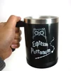 magic HP Cat Automatic self stirring mug coffee milk Stainless Steel Cup Surprise gift for best friend ► Photo 3/4