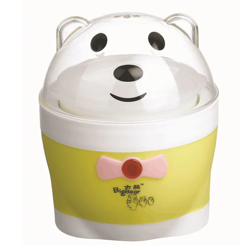 

220V Bigbear High Quality Portable Full-Automatic Multifunction Yogurt Machine 0.75L DIY Yogurt Cartoon Shaped Mini Yogurt Maker