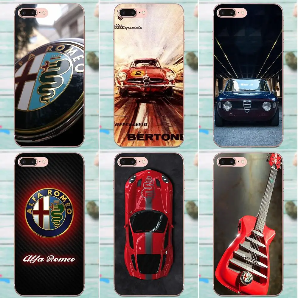 

Soft TPU Design Phone Car Alfa Romeo For Galaxy Grand Alpha G850 Core2 Prime S2 I9082 A3 A5 A7 On5 On7 2015 2016 2017
