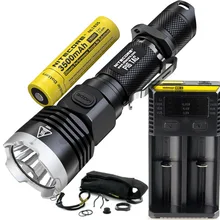 Tactical Flashlight NITECORE P16TAC CREE XM-L2 (U3) max.1000LM beam distance 300M outdoor torch + 18650 3500mAh li-ion battery