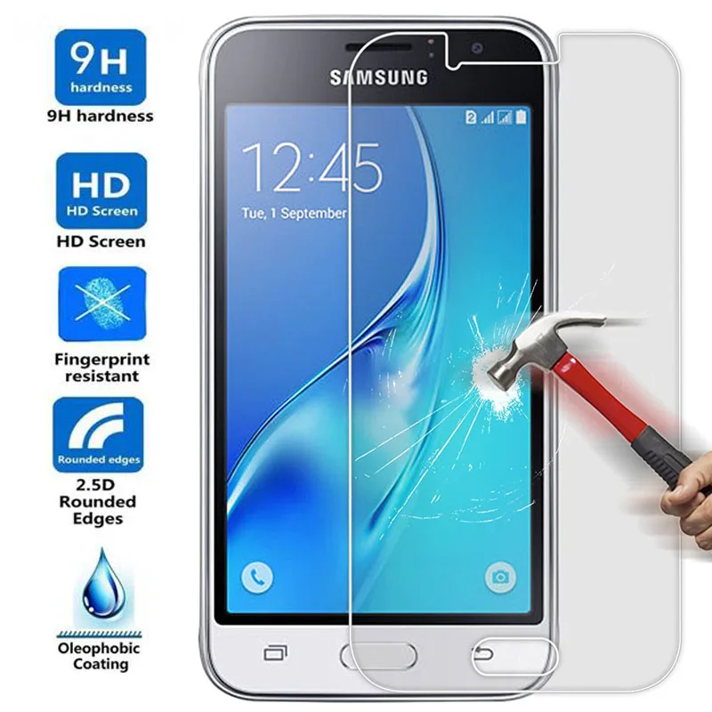 Закаленное защитное стекло для Samsung Galaxy J1 2016 закаленное Защитная пленка экрана