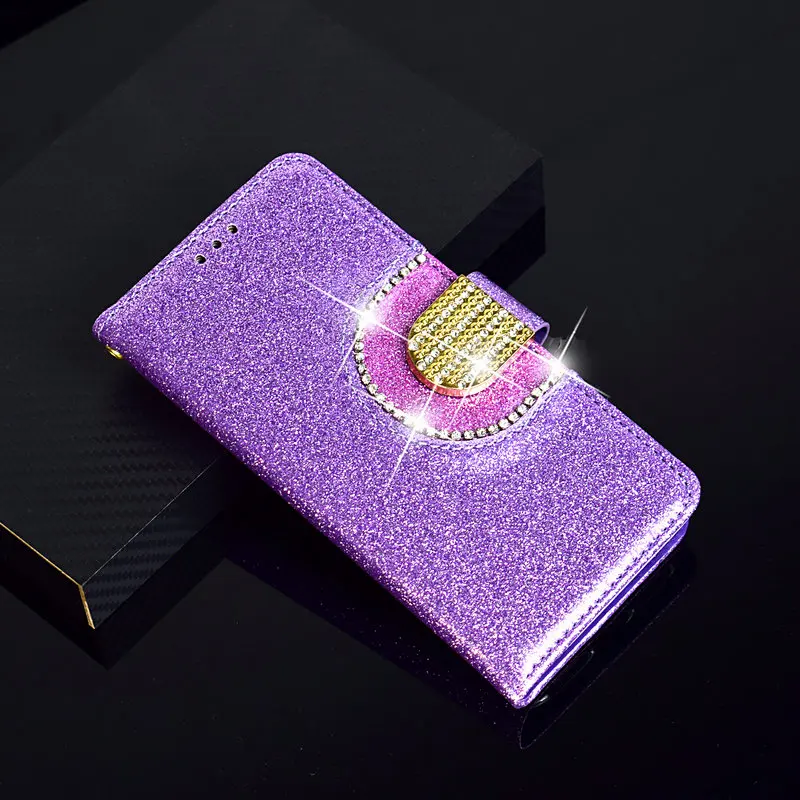 5,7 ''huawei Y6 чехол huawei Y6 Prime чехол Bling кожаный бумажник для Fundas huawei Y6Prime() откидная крышка Y 6 6Y