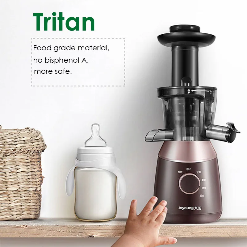 48RPM Slow Speed Joyoung Z8-V817 Electric Juice Maker Food Blender Housheold Fruit Vegetable Extractor 220V