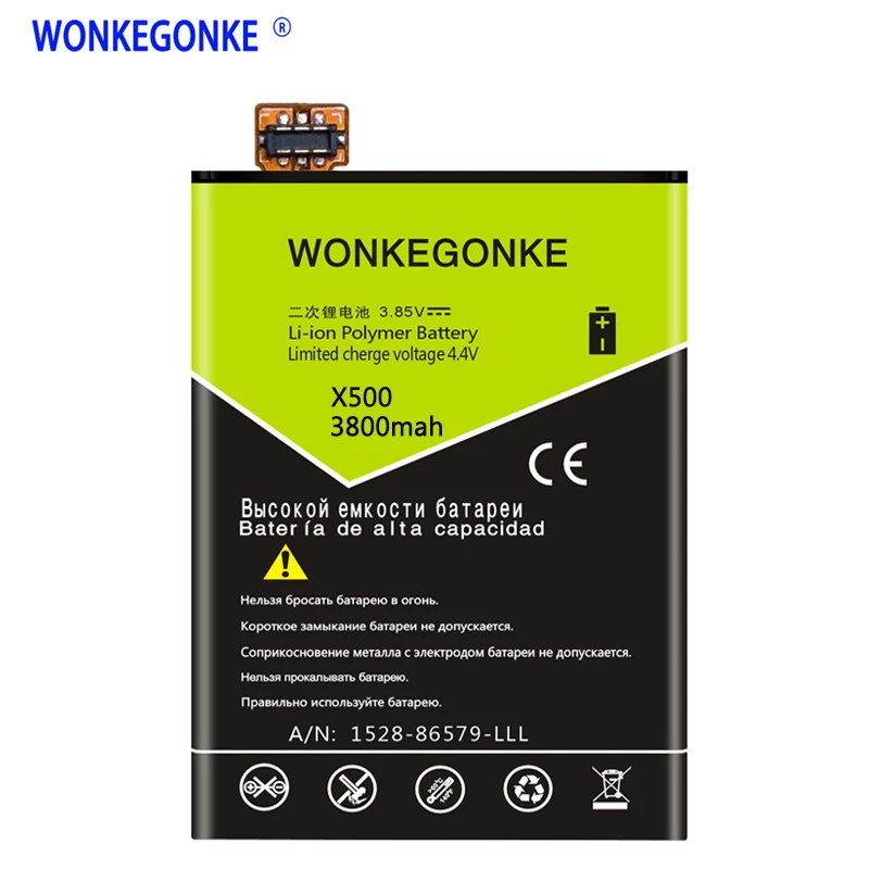 

WONKEGONKE for Bluboo Xtouch X500 mobile phone battery with tracking number