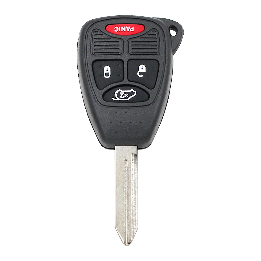 3+1/4 Button Remote Key Shell Case Smart Car Key Housing for Chrysler 200 Sebring PT Cruiser for Jeep for Dodge( Small Button