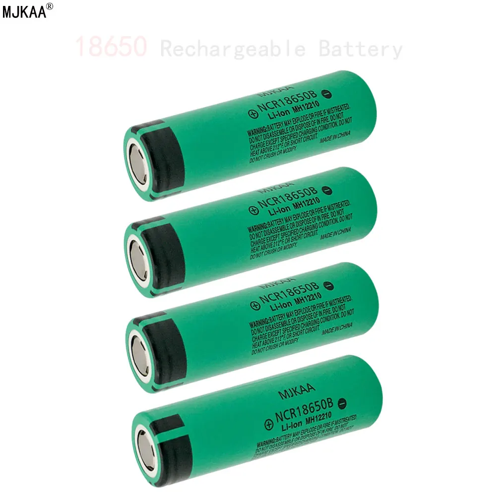 Cncool 4000mAh NCR18650B Высокая емкость 18650 перезаряжаемая батарея 3,7 V литий-ионная батарея для фонарика power bank