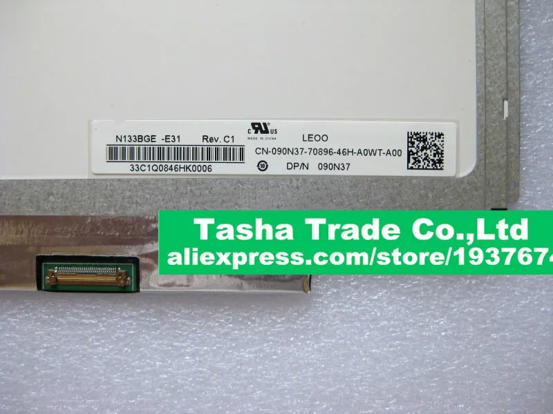 

N133BGE-E31 N133BGE E31 Lcd Screen 1366*768 eDP 30Pin Matte Original New