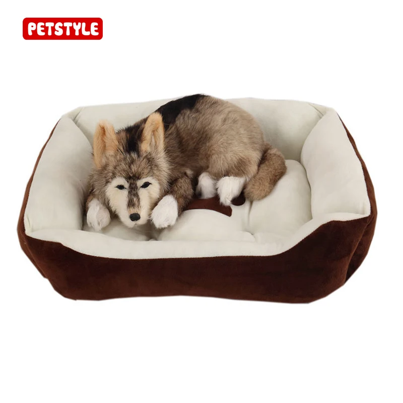 Pet Dog Bed Warming Dog House Soft Material Pet Nest Dog Fall and