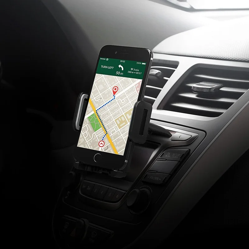 VicTsing Car Phone Mount CD Slot Car Phone Holder Universal Car Cradle Mount GPS Holder 360 Degree for iPhone 88plus77P66s  (6)