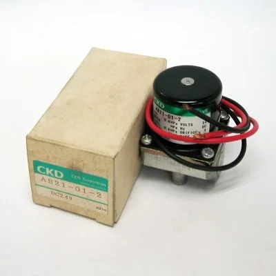 CKD solenoid valve AB21-01-2-DC24V Direct acting 2 port solenoid valve (general purpose valve) CKD solenoid valve AB21-01-2-DC24V Direct acting 2 port solenoid valve (general purpose valve)