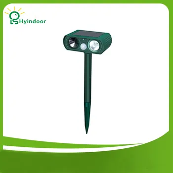 

Solar Power 2 PCS Cat Dog Ultra Sonic Flash Light Animal Repellent Garden Outdoor Strong Lights Flash Insect Repellents