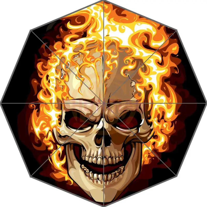 Aliexpress.com : Buy Original Personalized Cool Art Skull on Flaming