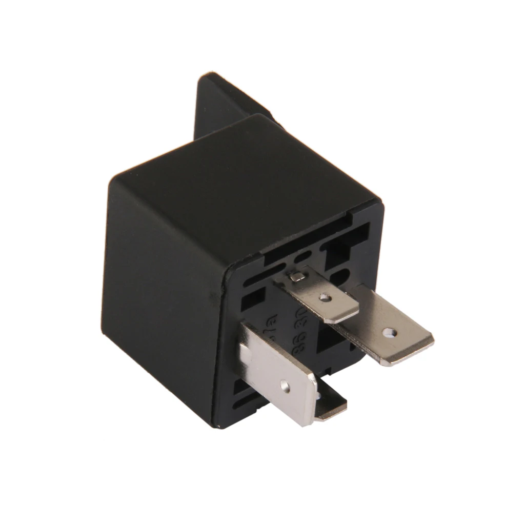 Car Truck Auto Automotive DC 12V 80A 80 AMP SPST Relay Relays 4 Pin Domelight Supervision Trunk Release Polarity Change