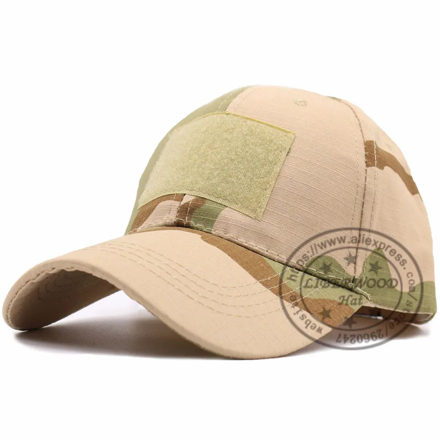 desert storm LIBERWOOD Bionic флаг шляпа мультикам черный камуфляж кленовый лист Тактический операторский поставщик Кепка Дальнобойщика шляпа с петлей для патч - Цвет: desert storm