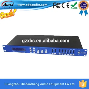 

digital sound processor 2 in 6 out DSP sound system D-226