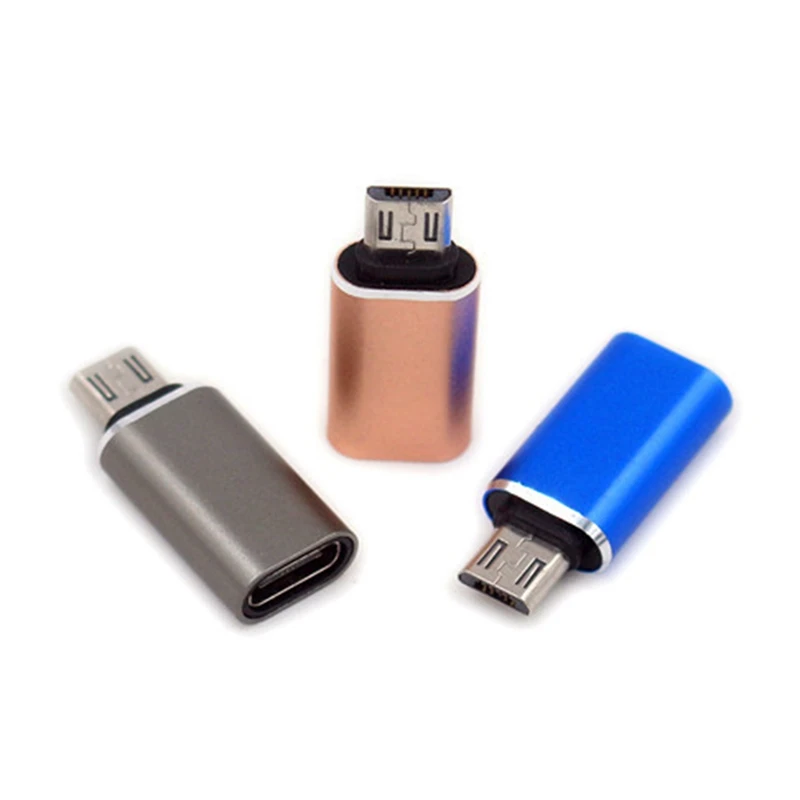 

USB 3.1 USB-C Type C Female to Micro USB Male Data Adapter Converter Connector