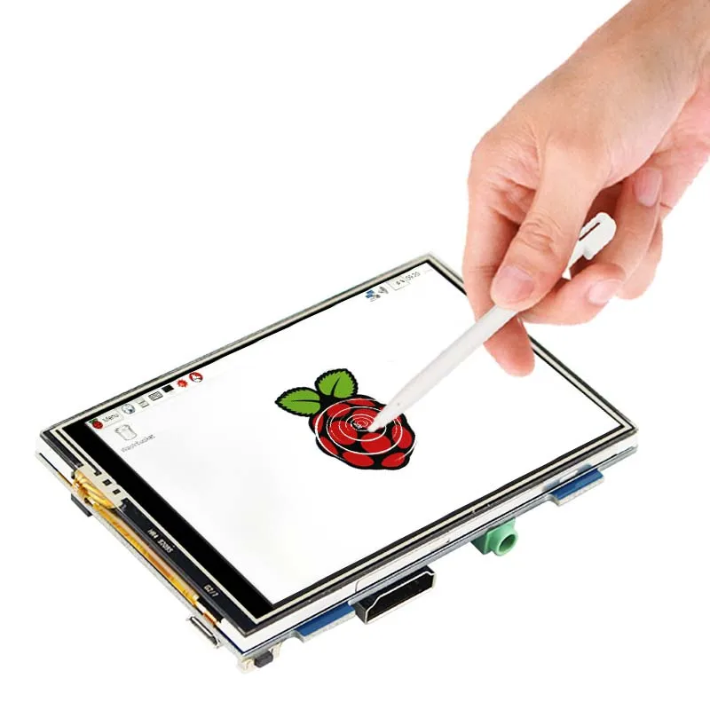 3,5 дюймовый HDMI интерфейс 480*320 Регулируемый сенсорный экран для Raspberry Pi 3