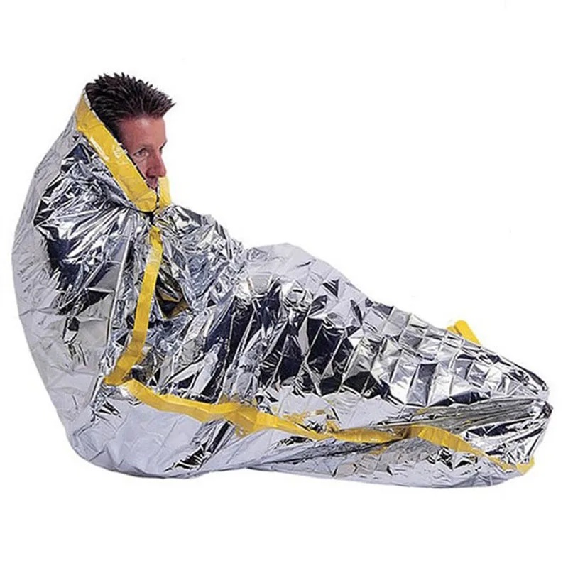 

Portable Outdoor Waterproof Ultralight Folding Camping Survival Sleeping Bag Lazy Bag Emergency Bags