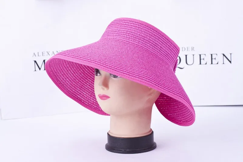 Горячая Распродажа, пляжная кепка, солнцезащитный козырек, пустая верхняя шляпа, летние солнцезащитные шляпы для женщин, уличные женские модели, свернутая Складная Кепка, Кепка