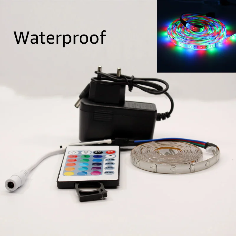 

led strip rgbw 2835 led strip waterproof rgb led strip DC 12V 0.5M 5M color white red green warm white blue RGB