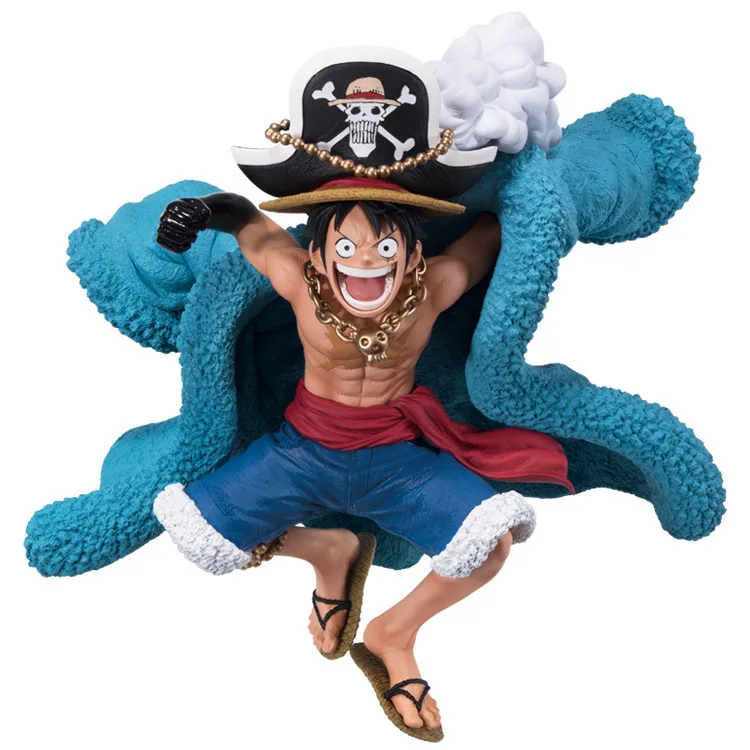 Cena 9styl Anime jeden kawałek 20 rocznica Nami Luffy Brook Sanji Robin Chooper niebieskie ubrania Ver model z pcv figurka lalka zabawka