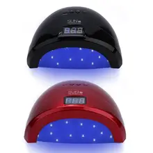 48 Вт УФ светодиодный Сушилка для ногтей с двойным источником света Гель-лак свет Маникюр машина УФ светодиодный