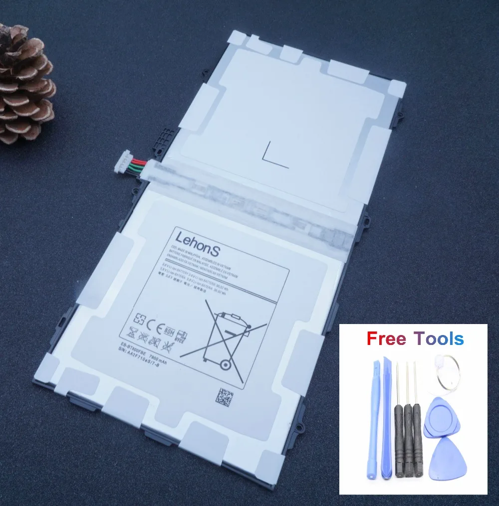LehonS 1x7900 мАч запасная батарея для планшета Samsung Galaxy Tab S 10 5 T800 SM-T800 T801 T805 EB-BT800FBE с