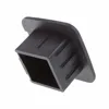 Tapacubos de enganche de remolque, receptor de enchufe, protector de polvo para Jeep Ford GMC, barras de remolque de goma, tubo de enchufe C45, 2 