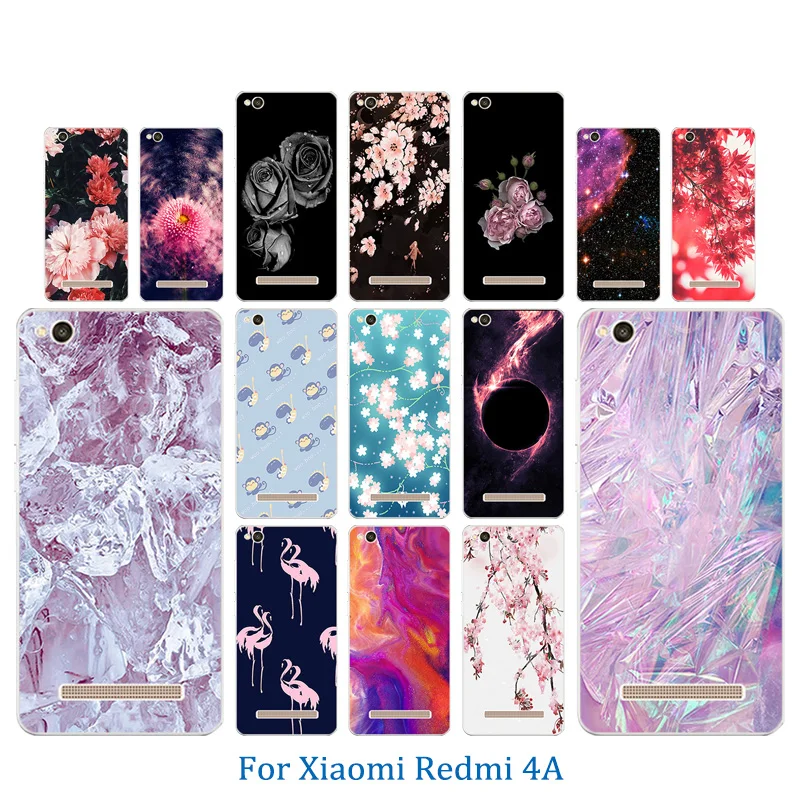 5.0 inch For Xiaomi Redmi 4A 4 A Case Ice Pattern Cover Soft TPU Fundas Coque Shell Bags for Hongmi Phone Cases |