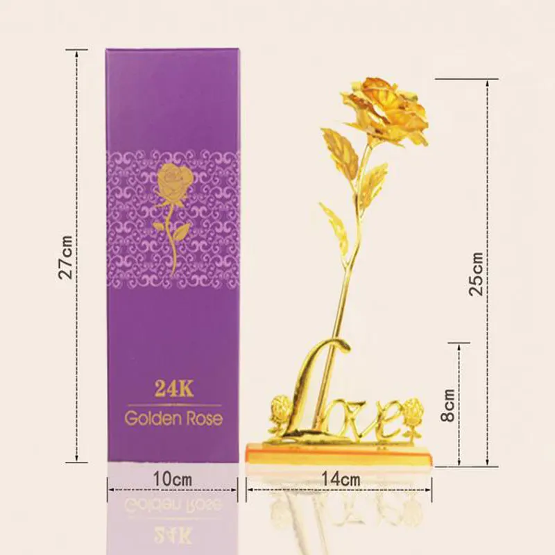 24k-Gold-Foil-Plated-Rose-gold-leaf-rose-Wedding-Supplies-Valentine-s-Day-Birthday-New-Year