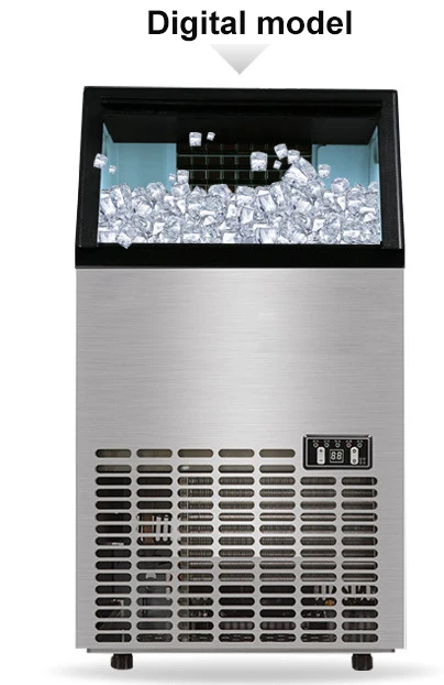 Jamielin коммерческий автоматический куб машина для производства льда льдогенератор Электрический производители кубиков льда 220 В/220 Вт для бара - Цвет: 68kg digital tap