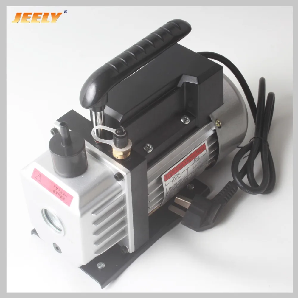 

Jeely Mini Portable Air Vacuum Pump 220V 180W Air Condition Rotary Vane Single Stage For Carbon Fiber Fabric Lamination
