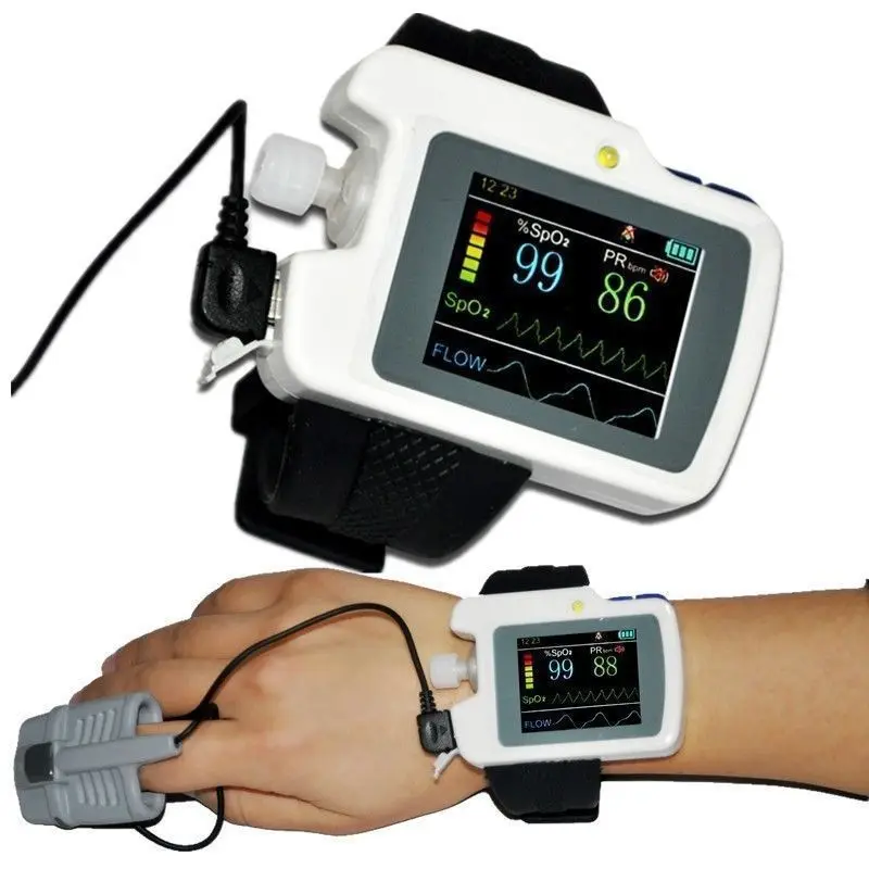 

Electronic Visual Stethoscope CMS-RS01 Wearablere spiration Nose air flow monitor Obstructive Sleep Apnea Symptoms Monitor