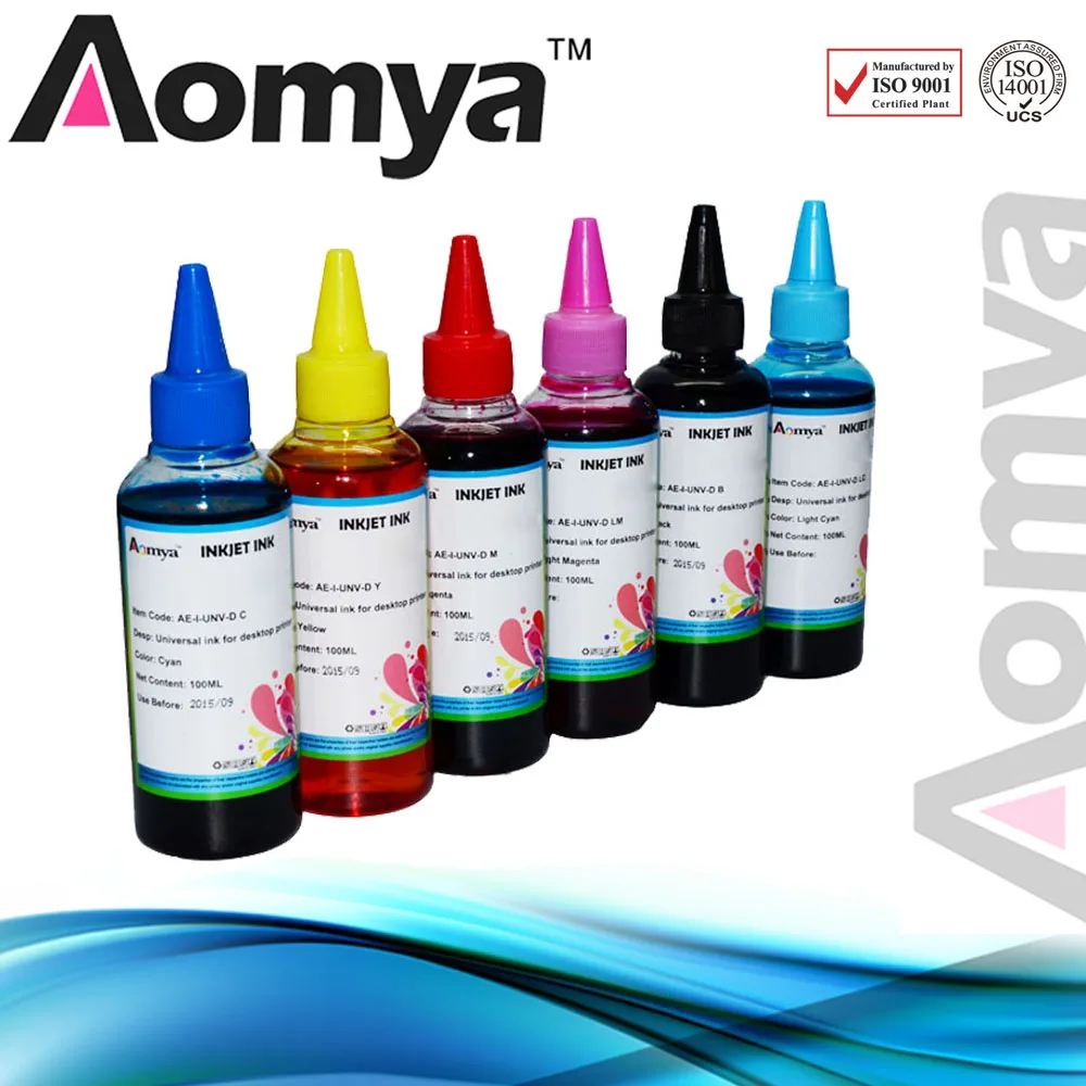 Чернила для принтера Epson Stylus Photo R390/RX590/R270/RX690/RX610/RX615/R290/R295/1410 6 цветов|ink kit|refill ink kitink