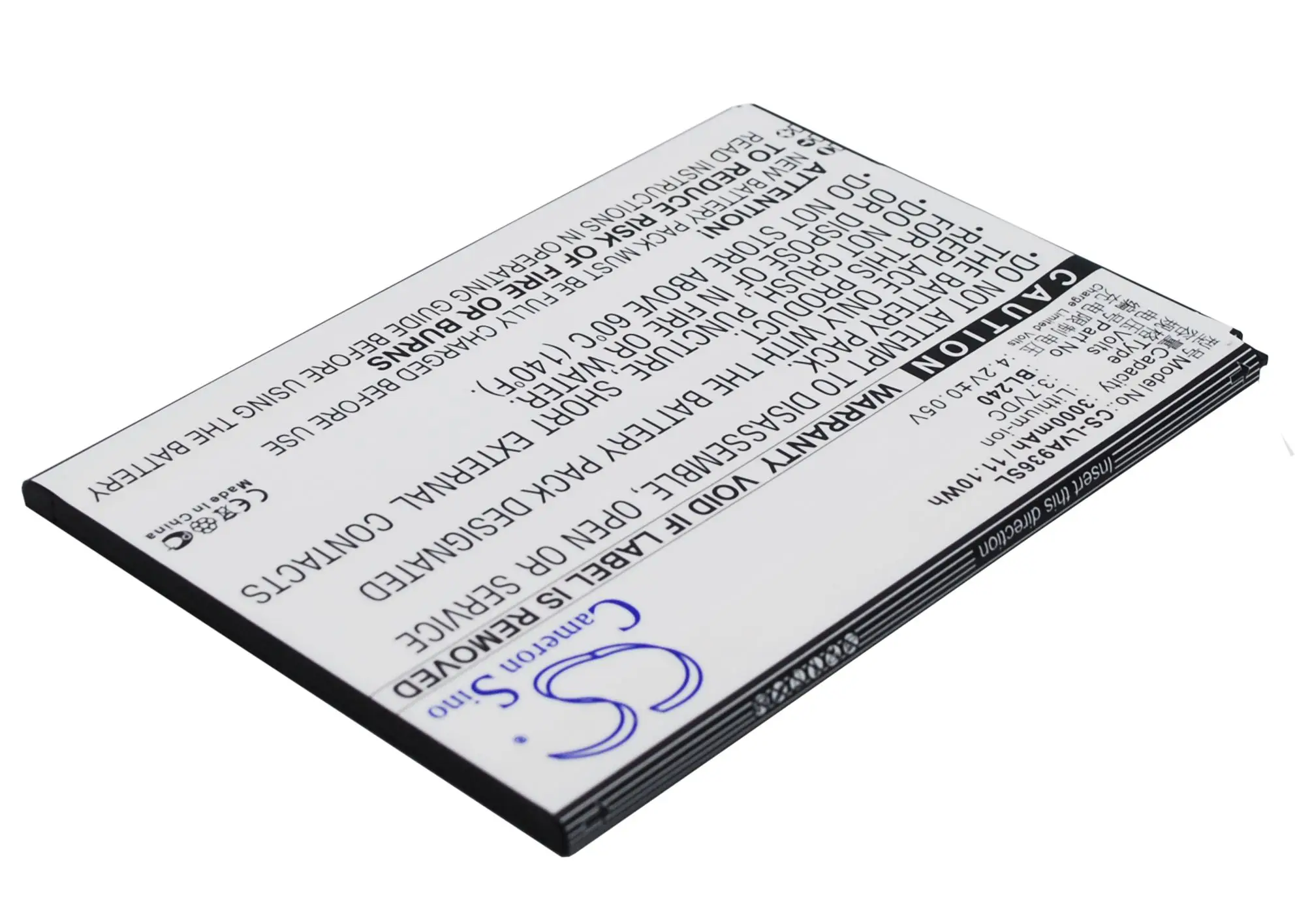 Аккумулятор Cameron Sino 3000 мАч BL240 для Lenovo A936|3000mah battery|cameron sinobattery for lenovo |