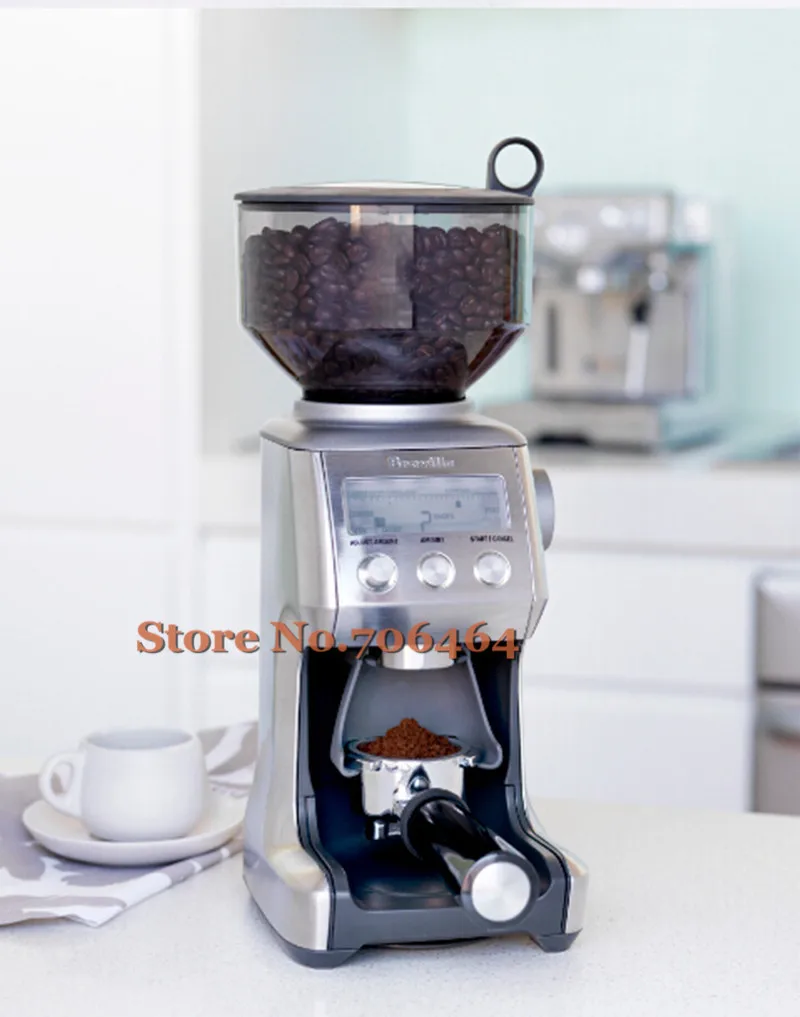 

Electric commercial coffee grinder LCD sreen burr conical grinder wholesale high quality stainless steel appliance