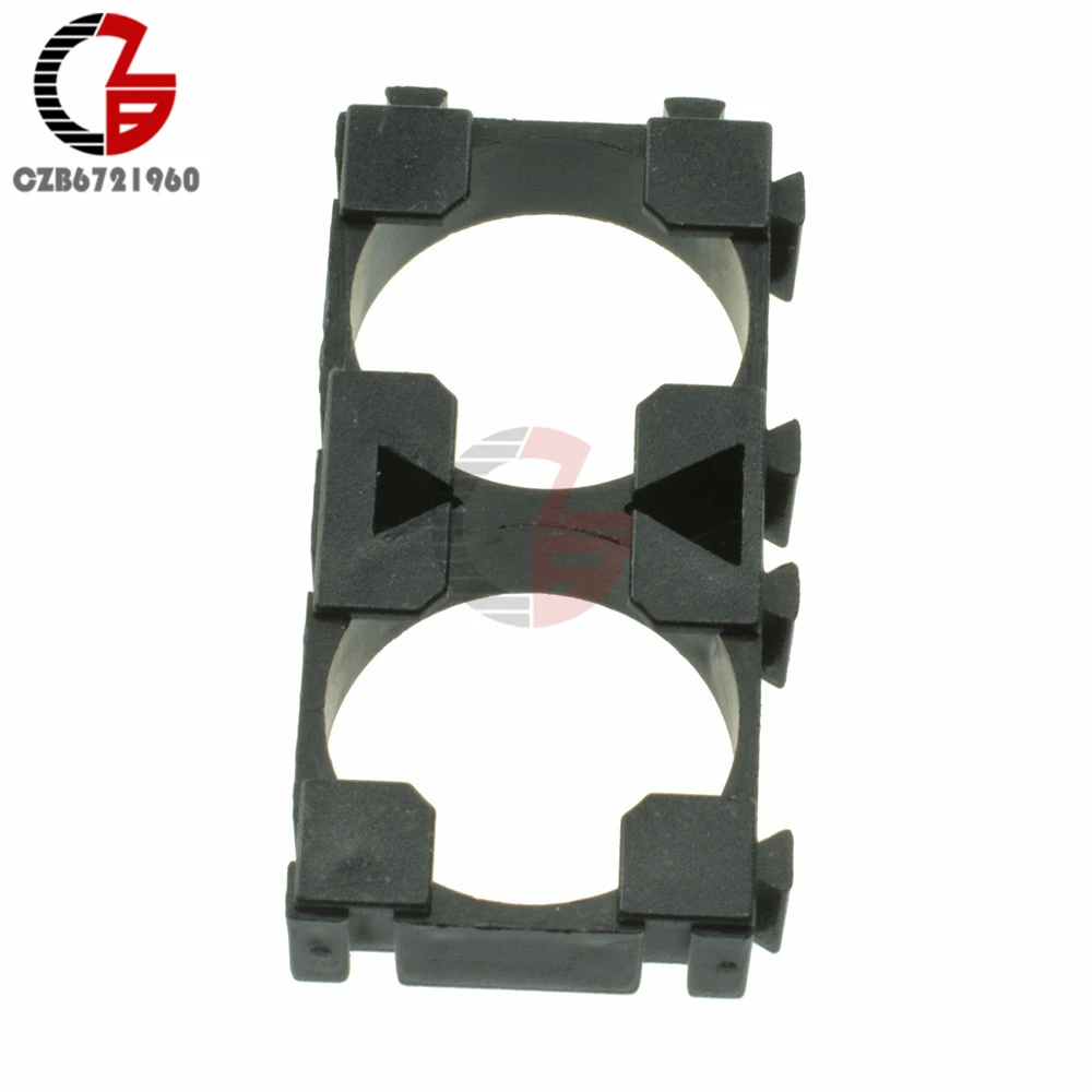 

18650 Li-ion Battery Holder Lithium Battery Safety Spacer Radiating Shell Storage Bracket Mayitr Suitable for 2x1 Battery