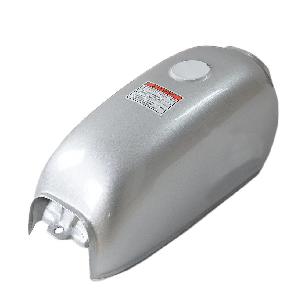 Новый мотоцикл Серебряный Топливный бак газа для ретро Кафе Racer Tank Jialing70 6L Gal