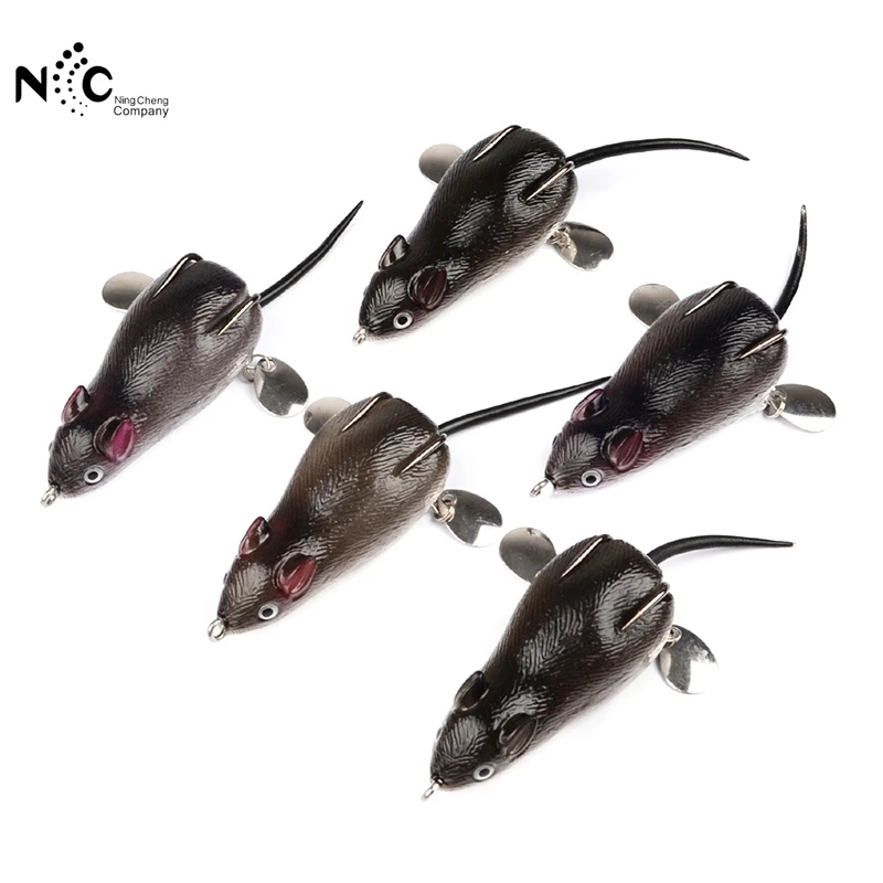 Buy 7 cm 1 Pc /lot 17.43g Top Water Fishing Mouse Mice