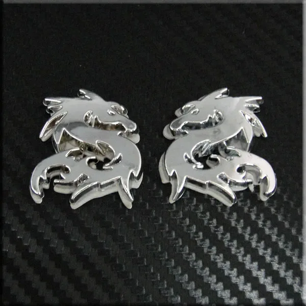 Buy Car Dragon (small) Tribal Side Trunk Chrome Badge