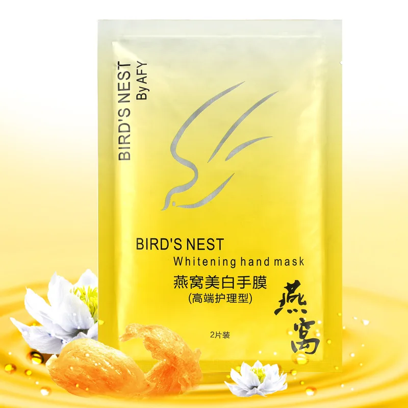 Skin Care Bird's Nest Whitening Moisturizing Exfoliating Hand Mask Anti