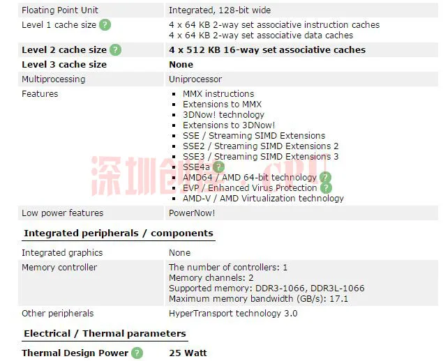 Процессор AMD P940 HMP940SGR42GM, Процессор Phenom, процессор S1(S1g4) 1,7G, четырехъядерный процессор P960 P920