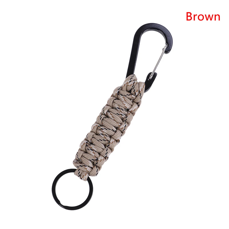 1 قطعة EDC في الهواء الطلق مجموعة الحبال المظلة الحبل المفاتيح العسكرية الطوارئ Paracord حبل بدائل سلاسل للمفاتيح قوة الشد
