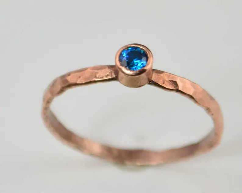 

Stackable Copper Mothers Ring Copper Mothers Ring Thin Mothers Ring Copper Jewelry Mothers Jewelry Mother's Ring Copper Stacking