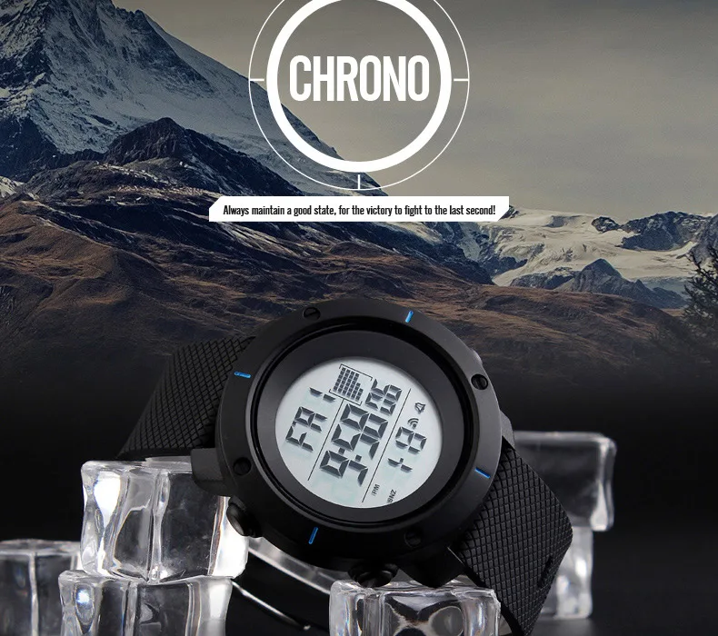 SKMEI Outdoor Sport Watch Men Multifunction Chronograph 5Bar Waterproof Alarm Clock Digital Wristwatches Reloj Hombre 2021 New